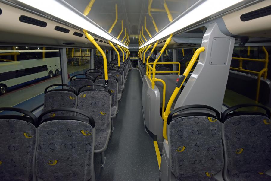 Интерьер Alexander Dennis Enviro500 2017 года  (EU) (фото 5 из 11)